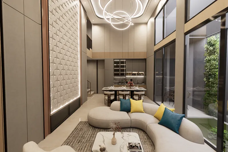 Ruang Keluarga High Ceiling Type 8